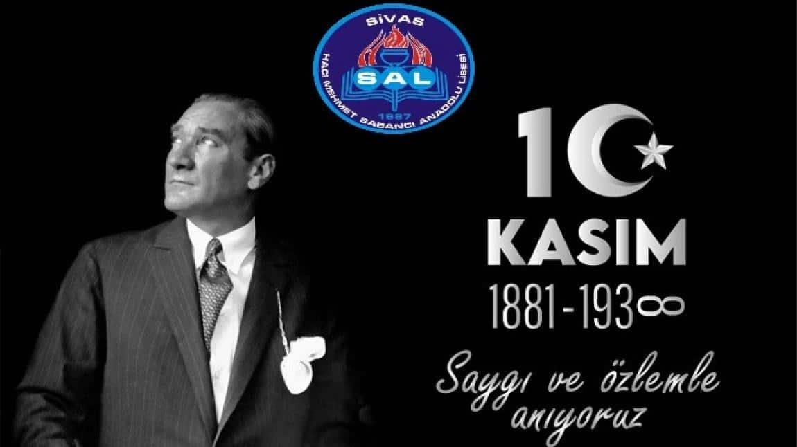 Ölümünün 85. yılında Ulu Önder Mustafa Kemal ATATÜRK okulumuzda düzenlenen programla anıldı.